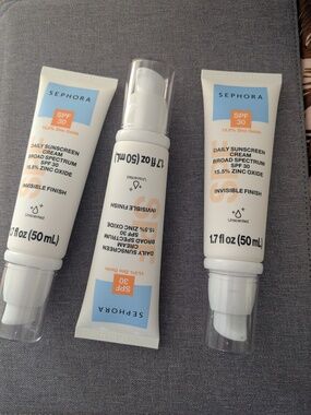 🌸 SEPHORA COLLECTION Daily Sunscreen Cream SPF 30 NWT 50 ML